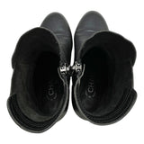 シャネル CHANEL ココマークレザーショートブーツ G31281 ブラック レザー レディース ブーツ