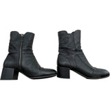 シャネル CHANEL ココマークレザーショートブーツ G31281 ブラック レザー レディース ブーツ