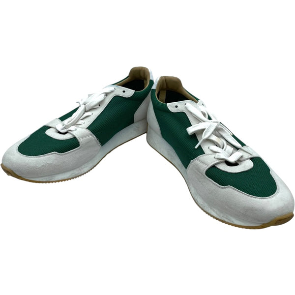 エルメス HERMES エスケープローカットスニーカー グリーン スウェード