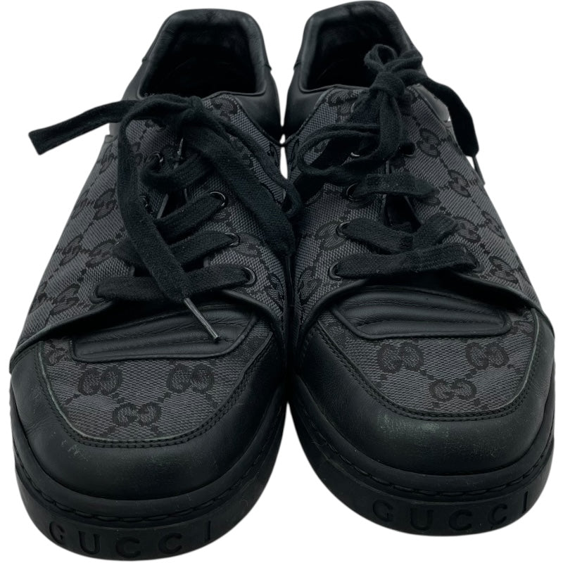 グッチ GUCCI GGキャンバス ローカットスニーカー 391048 ブラック