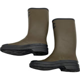 シャネル CHANEL ココマークレインブーツ G45838 カーキ ラバー レディース ブーツ