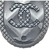 シャネル CHANEL ココマークレインブーツ G45838 カーキ ラバー レディース ブーツ