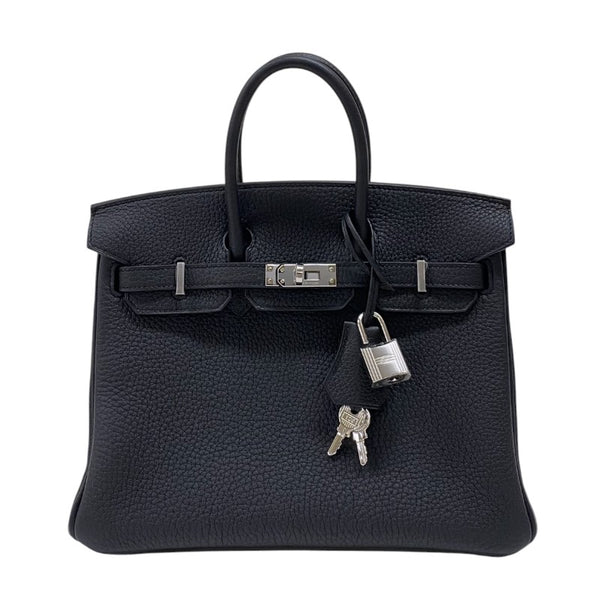 エルメス HERMES バーキン25 K刻印 (2025年製) ブラック シルバー金具
