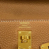 エルメス HERMES ケリー25 W刻 ゴールド ゴールド金具 トゴ レディース ハンドバッグ ショルダーバッグ