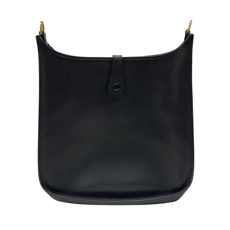 エルメス HERMES エヴリン1 GM □B刻 ブラック ゴールド金具