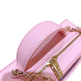 シャネル CHANEL ヴァニティチェーンショルダーバッグ AP4778 ピンク/ゴールド金具 キャビア レディース ショルダーバッグ