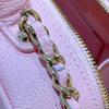 シャネル CHANEL ヴァニティチェーンショルダーバッグ AP4778 ピンク/ゴールド金具 キャビア レディース ショルダーバッグ