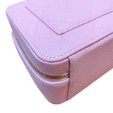 シャネル CHANEL ヴァニティチェーンショルダーバッグ AP4778 ピンク/ゴールド金具 キャビア レディース ショルダーバッグ