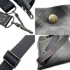 ボッテガ・ヴェネタ BOTTEGA VENETA イントレッチオ ミラージュ ショルダーバッグ ブラック×ブロンズ金具 型押しレザー ユニセックス ショルダーバッグ