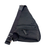 プラダ PRADA ボディバッグ 2VZ092 ブラック　シルバー金具 ナイロン メンズ ボディバッグ