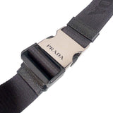 プラダ PRADA ボディバッグ 2VZ092 ブラック　シルバー金具 ナイロン メンズ ボディバッグ