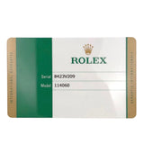 ロレックス ROLEX サブマリーナノンデイト 114060 ブラック ステンレススチール メンズ 腕時計