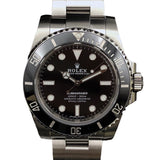 ロレックス ROLEX サブマリーナノンデイト 114060 ブラック ステンレススチール メンズ 腕時計