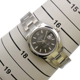 ロレックス ROLEX デイトジャスト28ダークグレー 279160 ダークグレー ステンレススチール レディース 腕時計