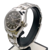 ロレックス ROLEX デイトジャスト28ダークグレー 279160 ダークグレー ステンレススチール レディース 腕時計