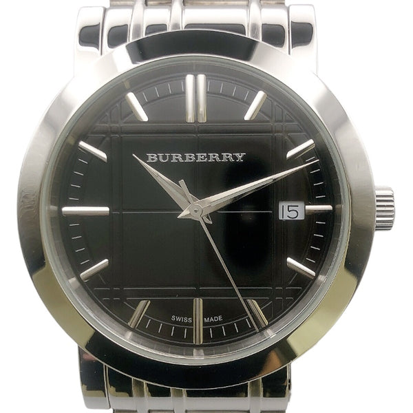 バーバリー BURBERRY メンズウォッチ　 BU1364 ブラック ステンレススチール　 メンズ 腕時計