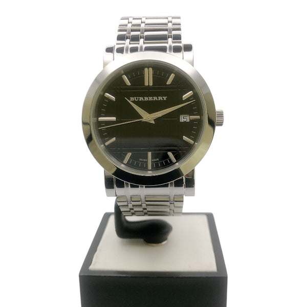バーバリー BURBERRY メンズウォッチ　 BU1364 ブラック ステンレススチール　 メンズ 腕時計