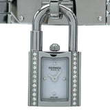 エルメス HERMES ケリーウォッチミニ KE4.130 ホワイト SS クオーツ レディース 腕時計