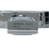エルメス HERMES ケリーウォッチミニ KE4.130 ホワイト SS クオーツ レディース 腕時計