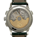 パテック・フィリップ PATEK PHILIPPE コンプリケーション ワールドタイム フライバッククロノグラフ 5930P-001 グリーン/シルバー Pt 自動巻き メンズ 腕時計