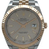 ロレックス ROLEX デイトジャスト41 サンダスト 126331 シャンパン PG/SS 自動巻き メンズ 腕時計