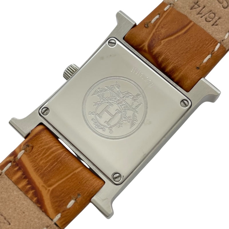 エルメス HERMES Hウォッチ HH1210 シルバー SS レディース 腕時計 エルメス HERMES Hウォッチ HH1210 シルバー SS レディース 腕時計