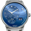 グラスフュッテ・オリジナル GLASHUTTE ORIGINAL パノリザーブ 1-65-01-26-12-71 ブルー SS 手巻き メンズ 腕時計