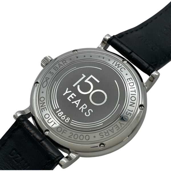 インターナショナルウォッチカンパニー IWC ポートフィノオートマティック 150イヤーズ IW356518 ブルー SS 自動巻き メンズ 腕時計