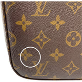 ルイ・ヴィトン LOUIS VUITTON ルーピングMM M51146 ブラウン モノグラム レディース ショルダーバッグ