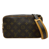 ルイ・ヴィトン LOUIS VUITTON ポシェット・マルリーバンドリエール M51828 ブラウン モノグラムキャンバス レディース ショルダーバッグ