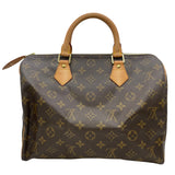 ルイ・ヴィトン LOUIS VUITTON スピーディ30 M41526 ブラウン モノグラムキャンバス レディース ハンドバッグ