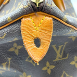 ルイ・ヴィトン LOUIS VUITTON スピーディ35 M41524 ブラウン モノグラム レディース ハンドバッグ