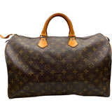 ルイ・ヴィトン LOUIS VUITTON スピーディ40 M41522 ブラウン モノグラム レディース ハンドバッグ