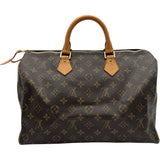 ルイ・ヴィトン LOUIS VUITTON スピーディ35 M41524 ブラウン モノグラム レディース ハンドバッグ