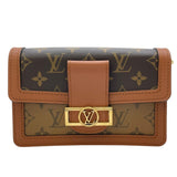 ルイ・ヴィトン LOUIS VUITTON バムバッグ ドーフィーヌ M44586 ブラウン モノグラム・リバース レディース ウエストバッグ