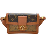 ルイ・ヴィトン LOUIS VUITTON バムバッグ ドーフィーヌ M44586 ブラウン モノグラム・リバース レディース ウエストバッグ