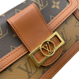 ルイ・ヴィトン LOUIS VUITTON バムバッグ ドーフィーヌ M44586 ブラウン モノグラム・リバース レディース ウエストバッグ