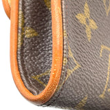 ルイ・ヴィトン LOUIS VUITTON ポシェット・ツインGM M51852 ブラウン モノグラム レディース ショルダーバッグ