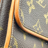 ルイ・ヴィトン LOUIS VUITTON ポシェット・ツインGM M51852 ブラウン モノグラム レディース ショルダーバッグ