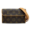 ルイ・ヴィトン LOUIS VUITTON ポシェットフロランティーヌ M51855 ブラウン モノグラムキャンバス レディース ポーチ