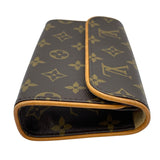 ルイ・ヴィトン LOUIS VUITTON ポシェットフロランティーヌ M51855 ブラウン モノグラムキャンバス レディース ポーチ