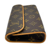 ルイ・ヴィトン LOUIS VUITTON ポシェットフロランティーヌ M51855 ブラウン モノグラムキャンバス レディース ポーチ