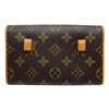 ルイ・ヴィトン LOUIS VUITTON ポシェットフロランティーヌ M51855 ブラウン モノグラムキャンバス レディース ポーチ