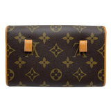ルイ・ヴィトン LOUIS VUITTON ポシェットフロランティーヌ M51855 ブラウン モノグラムキャンバス レディース ポーチ
