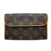 ルイ・ヴィトン LOUIS VUITTON ポシェットフロランティーヌ M51855 ブラウン モノグラムキャンバス レディース ポーチ