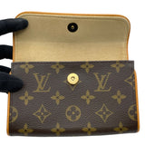 ルイ・ヴィトン LOUIS VUITTON ポシェットフロランティーヌ M51855 ブラウン モノグラムキャンバス レディース ポーチ