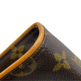ルイ・ヴィトン LOUIS VUITTON ポシェットフロランティーヌ M51855 ブラウン モノグラムキャンバス レディース ポーチ