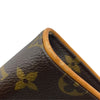 ルイ・ヴィトン LOUIS VUITTON ポシェットフロランティーヌ M51855 ブラウン モノグラムキャンバス レディース ポーチ