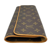 ルイ・ヴィトン LOUIS VUITTON ポシェット・ツインGM M51852 ブラウン モノグラムキャンバス レディース ショルダーバッグ