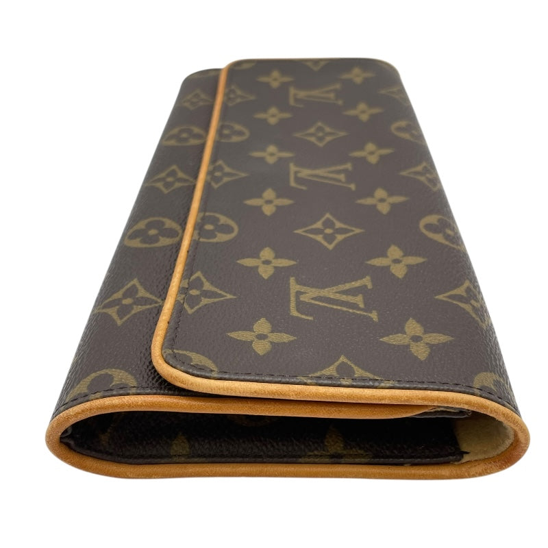 ルイ・ヴィトン LOUIS VUITTON ポシェット・ツインGM M51852 ブラウン
